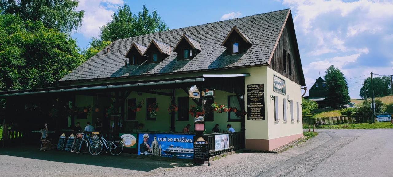Pension U Loupezaku Hotel Jetrichovice  ภายนอก รูปภาพ