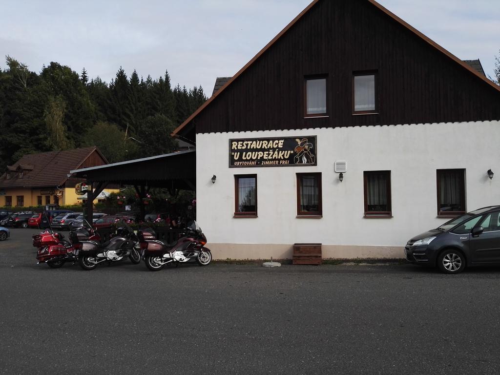 Pension U Loupezaku Hotel Jetrichovice  ภายนอก รูปภาพ